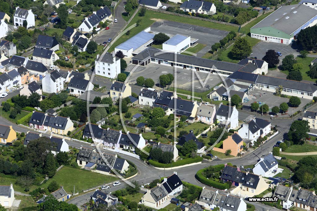 Photo arienne de Douarnenez (le Reuniat)