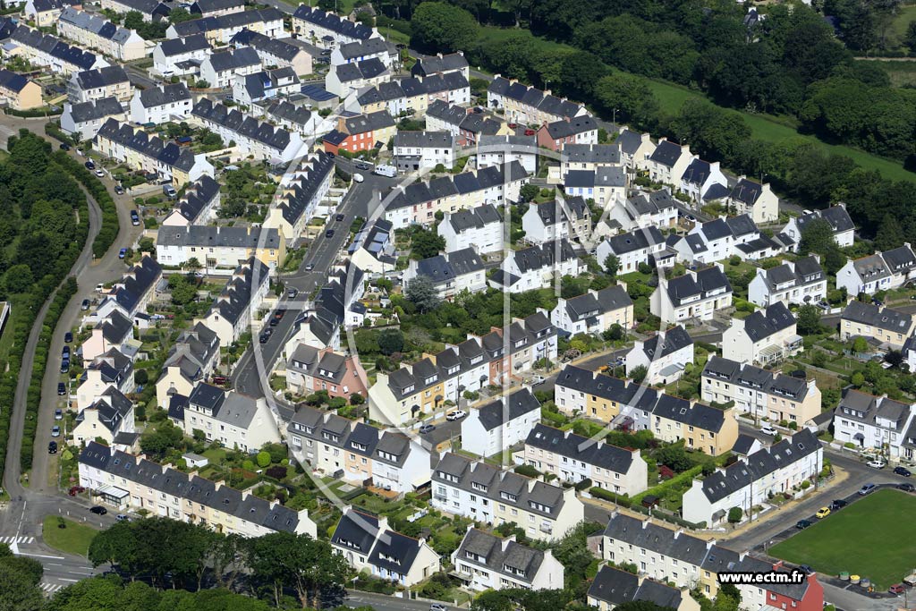 Photo arienne de Douarnenez (Ploar)