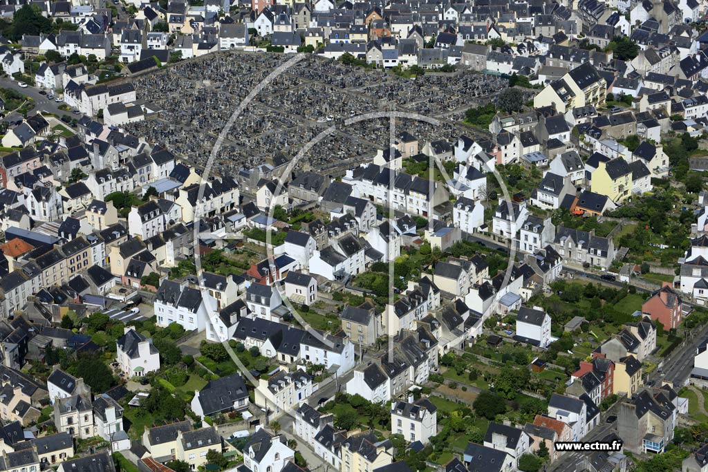 Photo arienne de Douarnenez (Ploar)