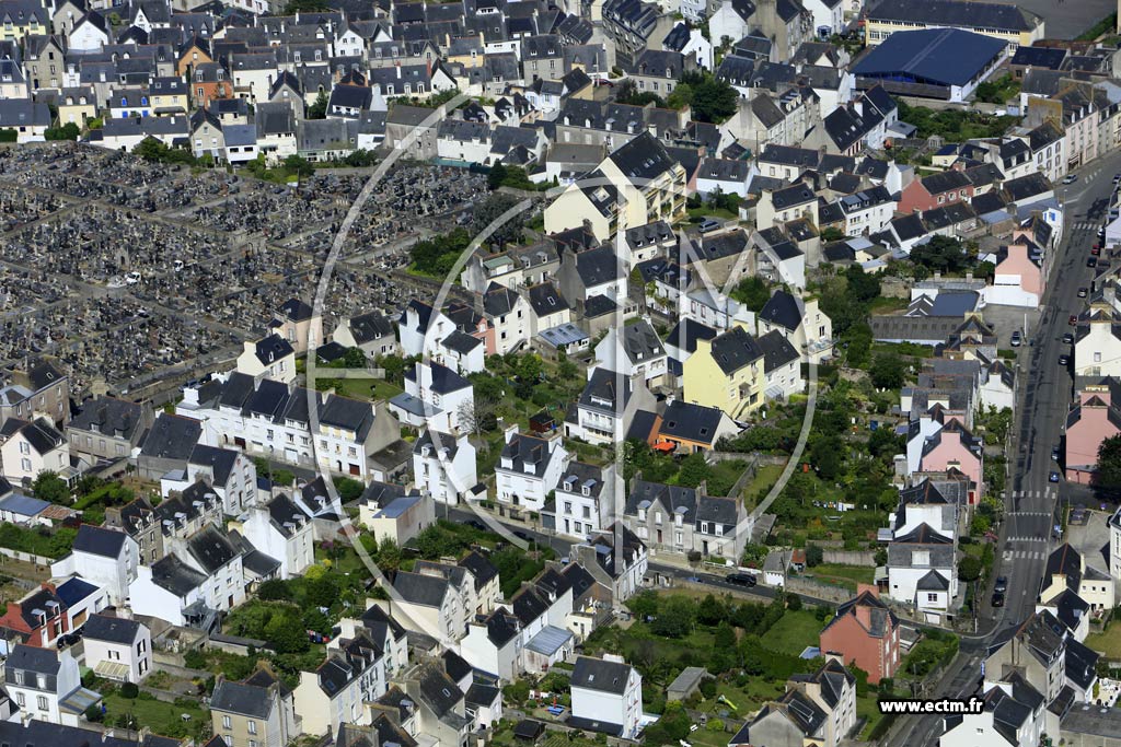Photo arienne de Douarnenez (Ploar)