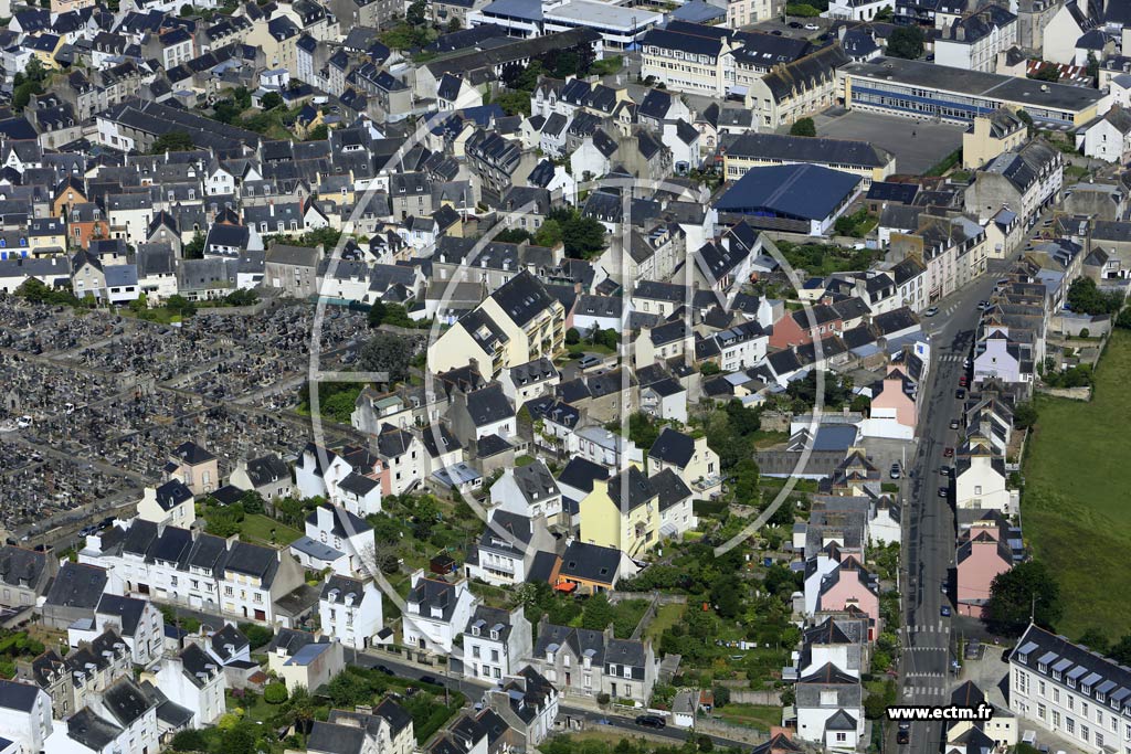 Photo arienne de Douarnenez (Ploar)