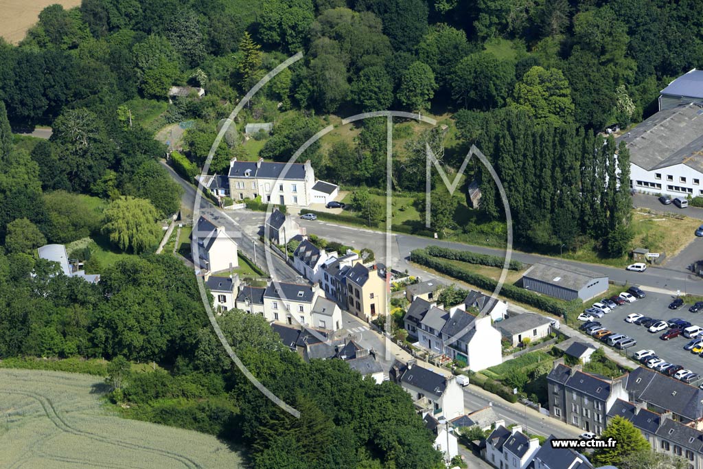 Photo arienne de Douarnenez (Pouldavid)