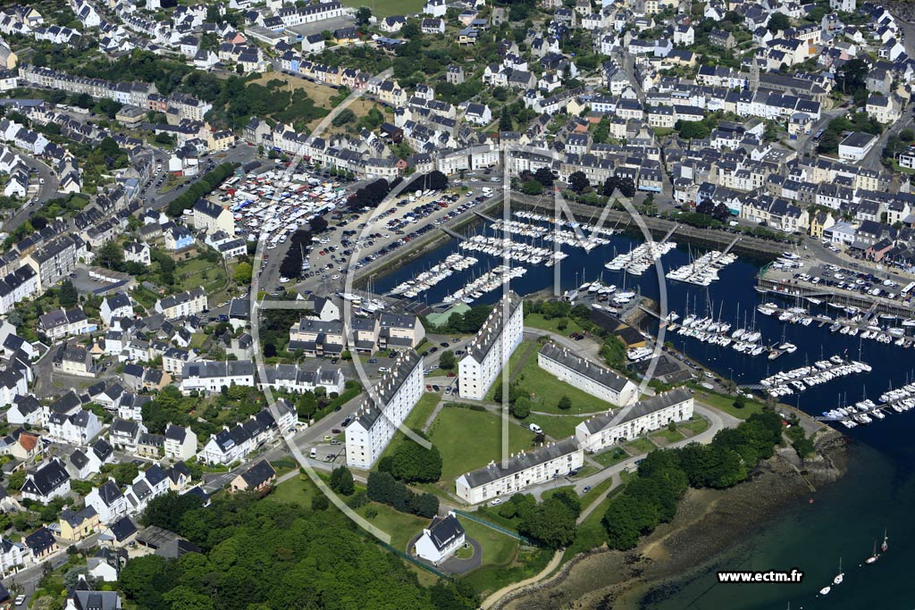 Photo arienne de Douarnenez (Trboul)