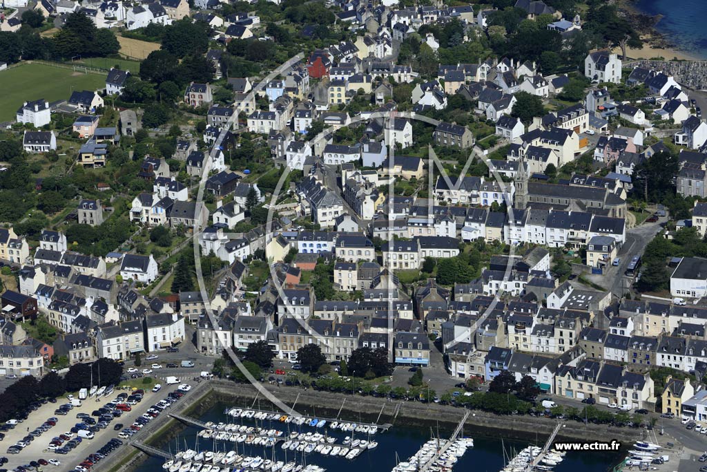 Photo arienne de Douarnenez (Trboul)