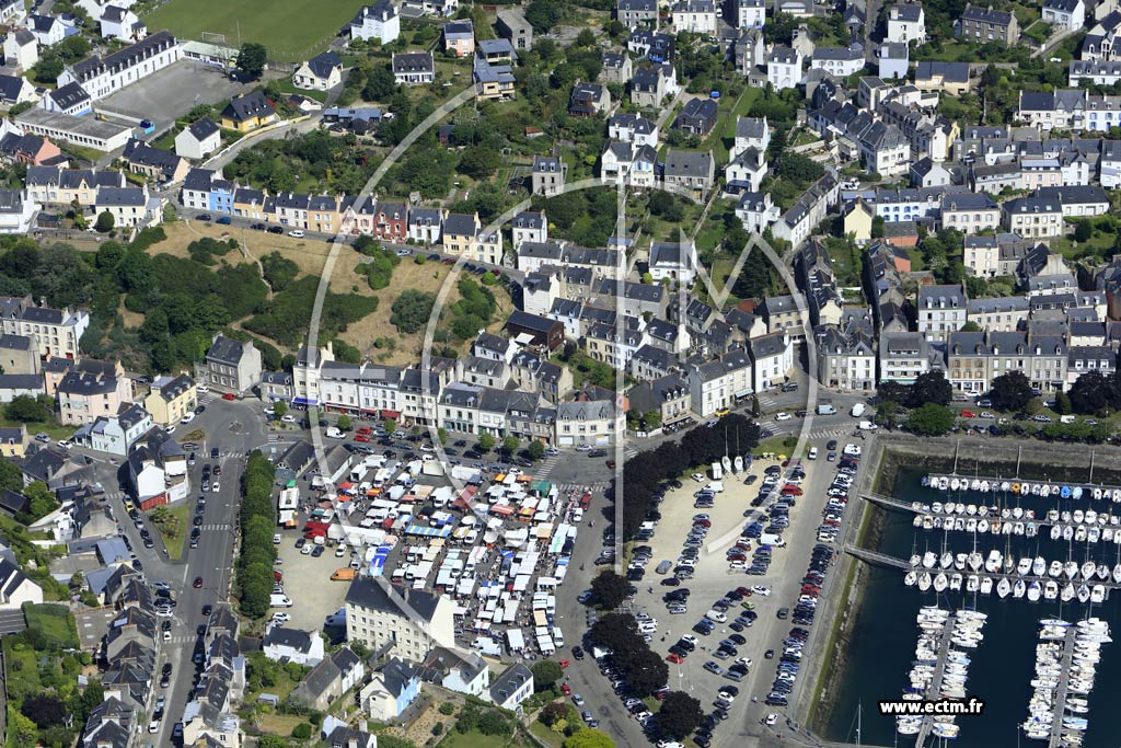 Photo arienne de Douarnenez (Trboul)
