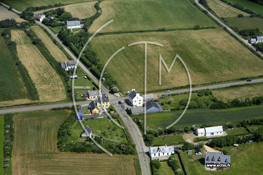 Photo arienne de Goulien (le Moulin Cost Goalarn)