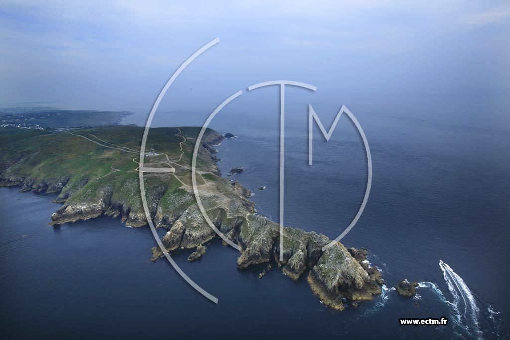 Photo arienne de Plogoff (Pointe du Raz)