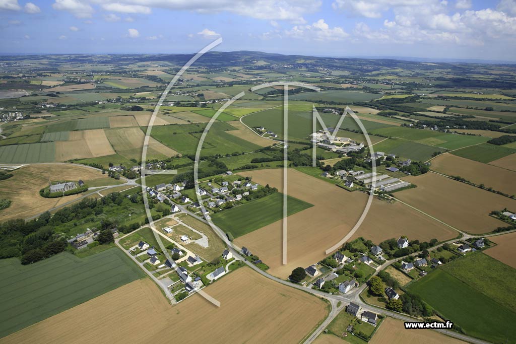 Photo arienne de Plonvez-Porzay (Saint-Anne la Palud)