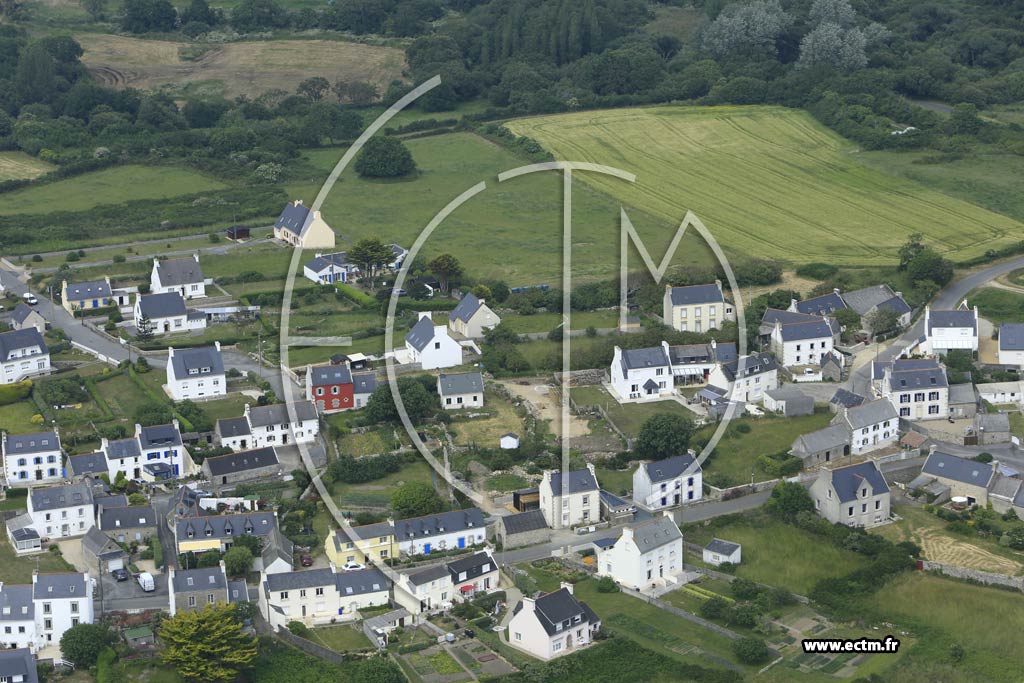 Photo arienne de Plouhinec (Lezarouan)