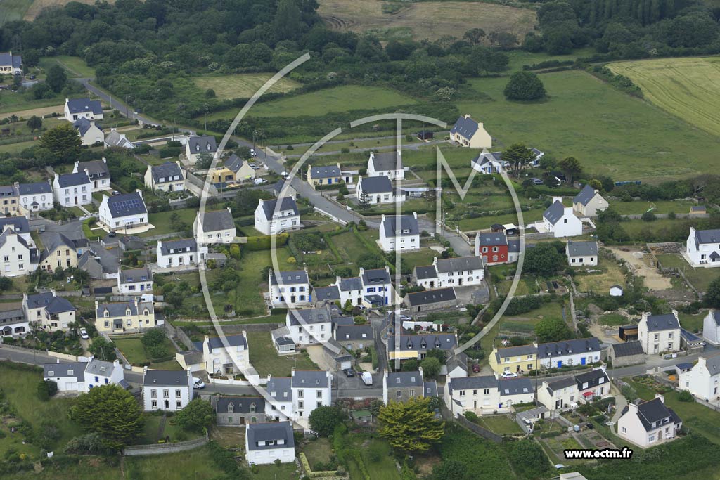 Photo arienne de Plouhinec (Lezarouan)