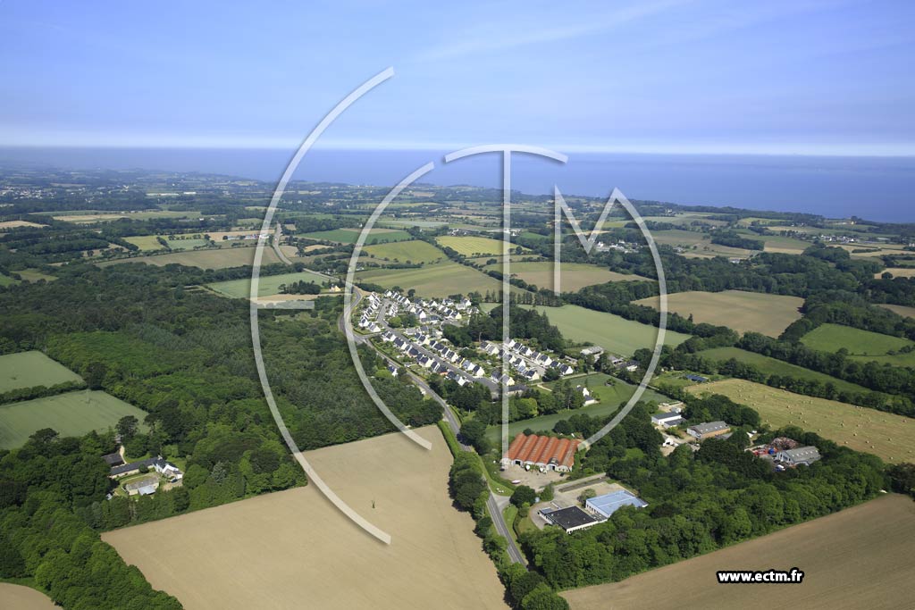 Photo arienne de Poullan-sur-Mer (Kerael)