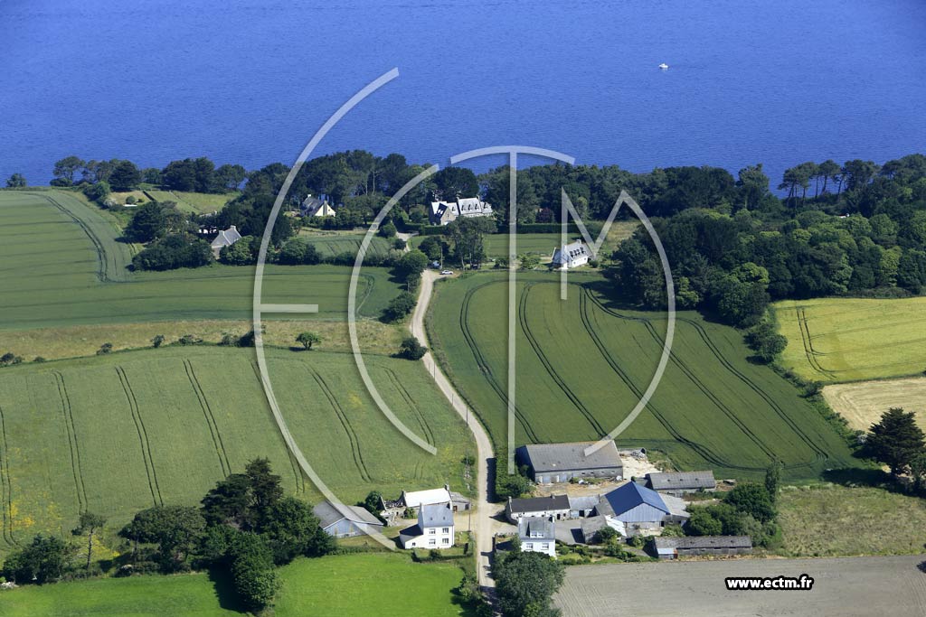 Photo arienne de Poullan-sur-Mer (Kergrenn)