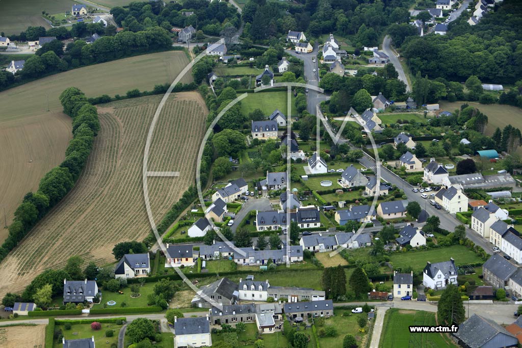 Photo arienne de Plogonnec (Saint-Albin)