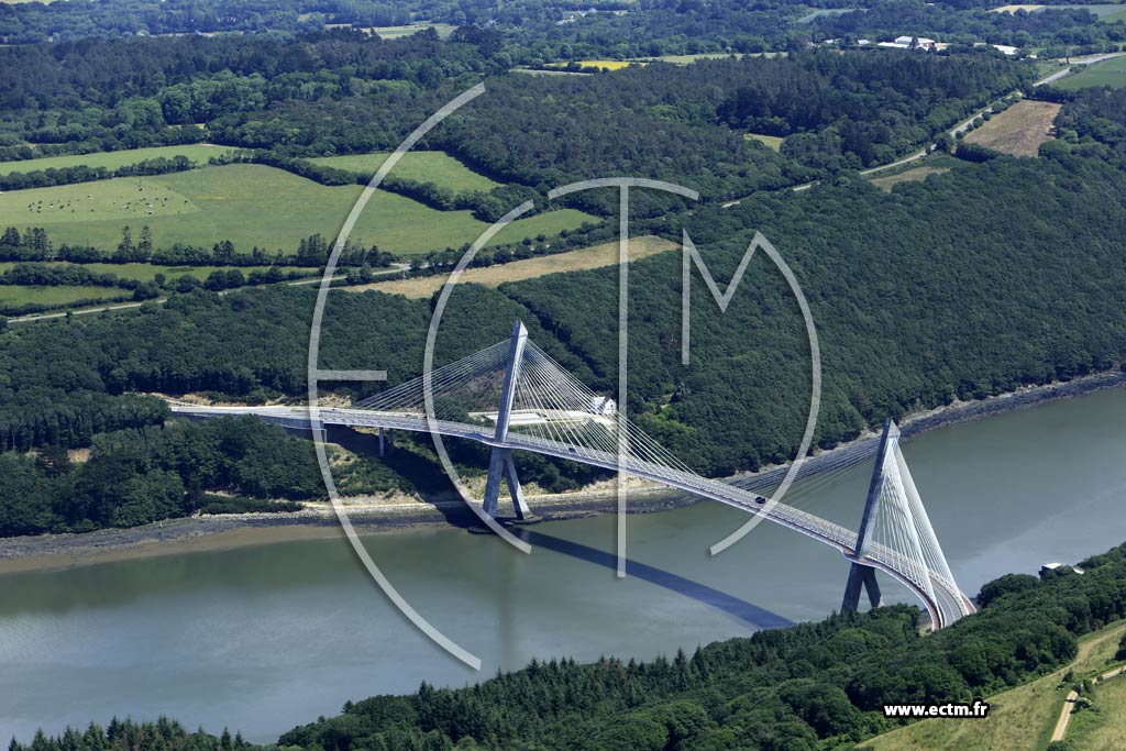 Photo arienne de Argol (Pont de Trnez)