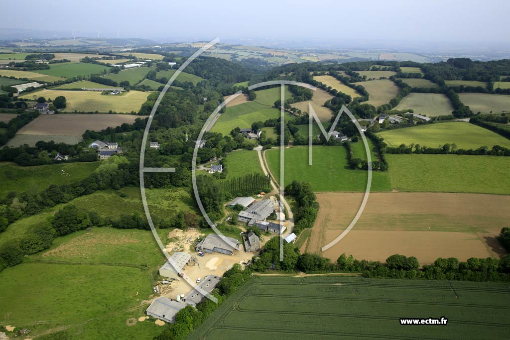 Photo arienne de Gouzec (Manac'Hti)