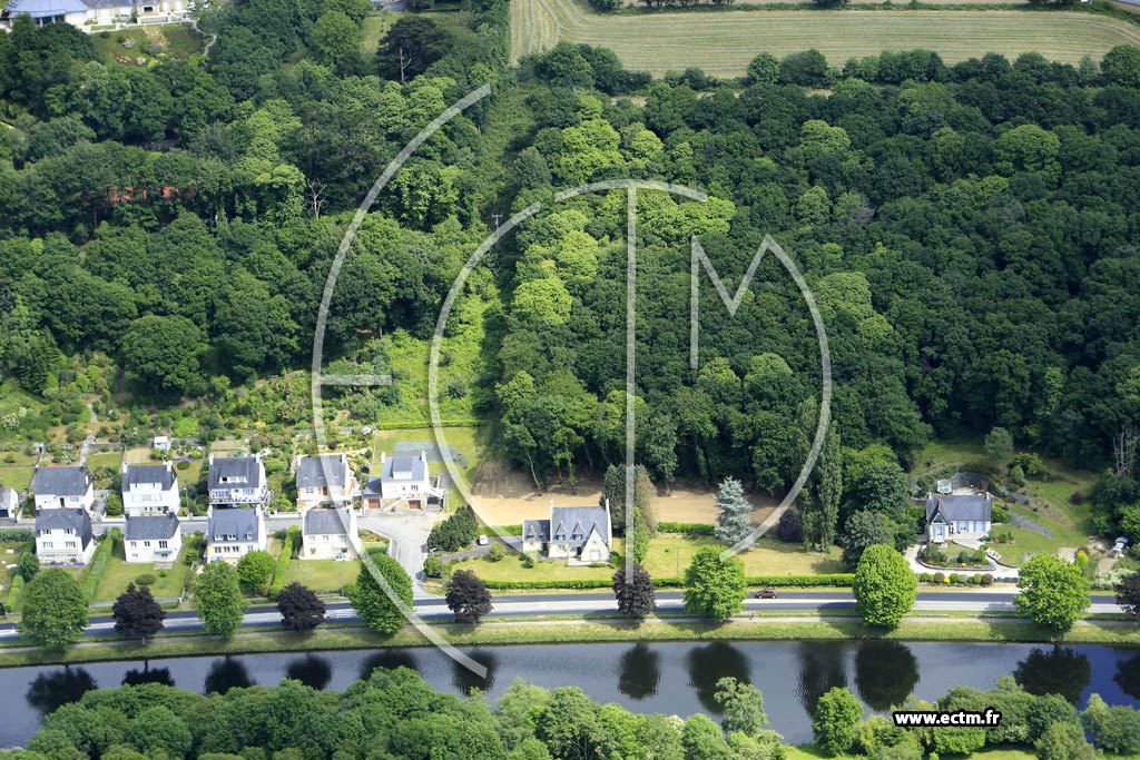 Photo arienne de Port-Launay