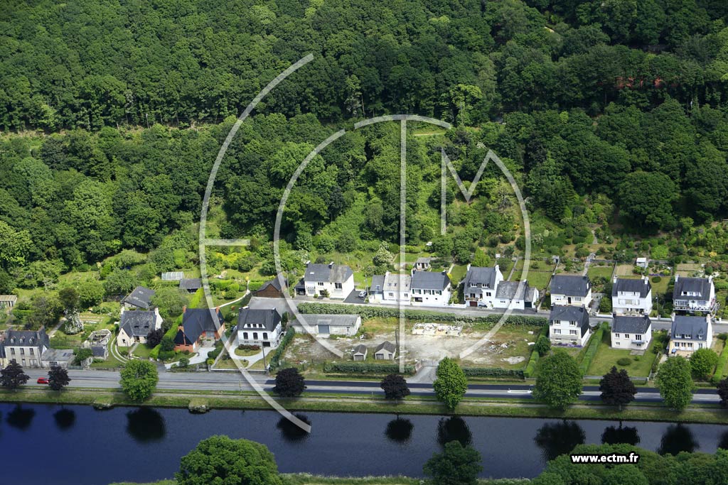 Photo arienne de Port-Launay