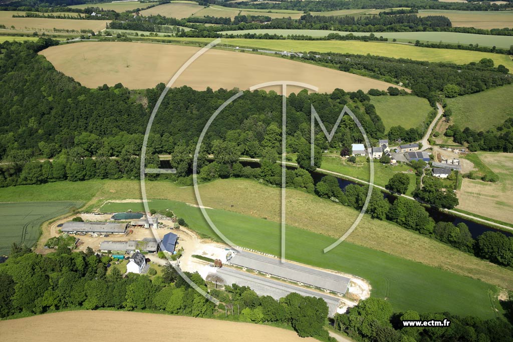 Photo arienne de Saint-Coulitz (Pen Ar C'Hoat)