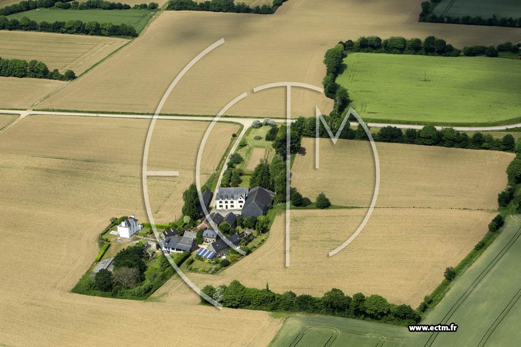 Photo arienne de Saint-Sgal (Kampoull)