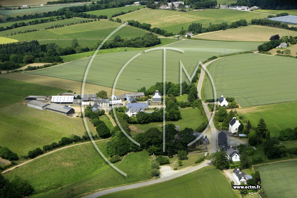Photo arienne de Saint-Sgal (Saint-Sbastien)