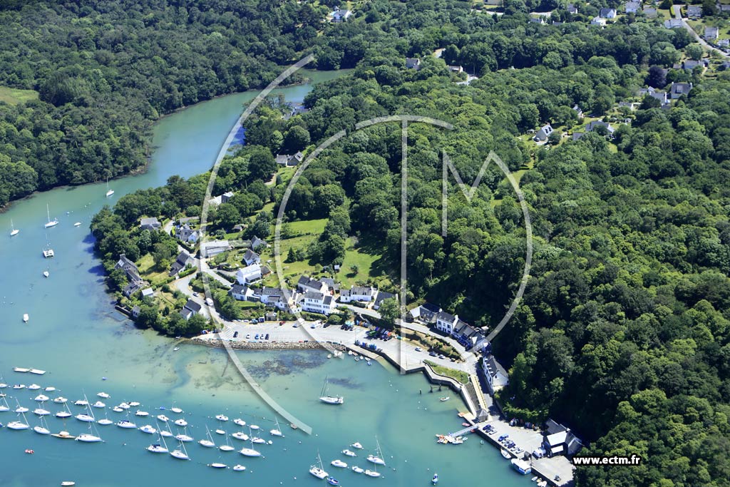 Photo arienne de Molan-sur-Mer (Kerfany les Pins)