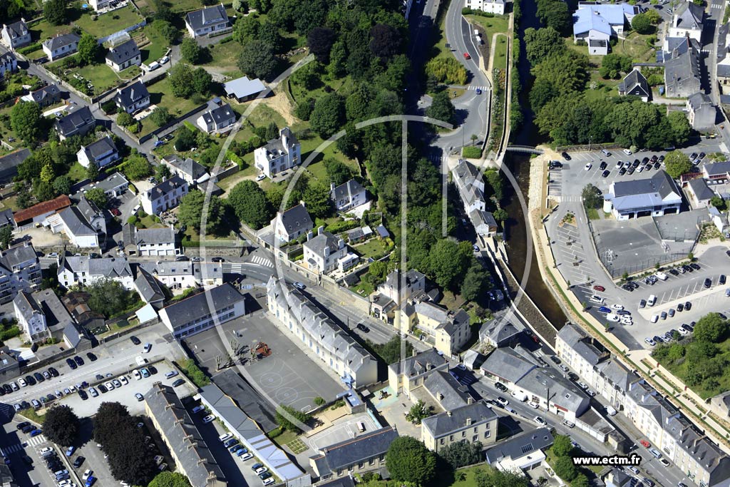 Photo arienne de Quimperl