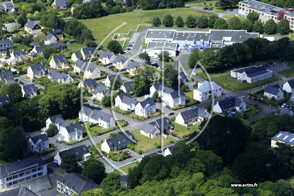 Photo arienne de Quimperl (Kerbertrand)