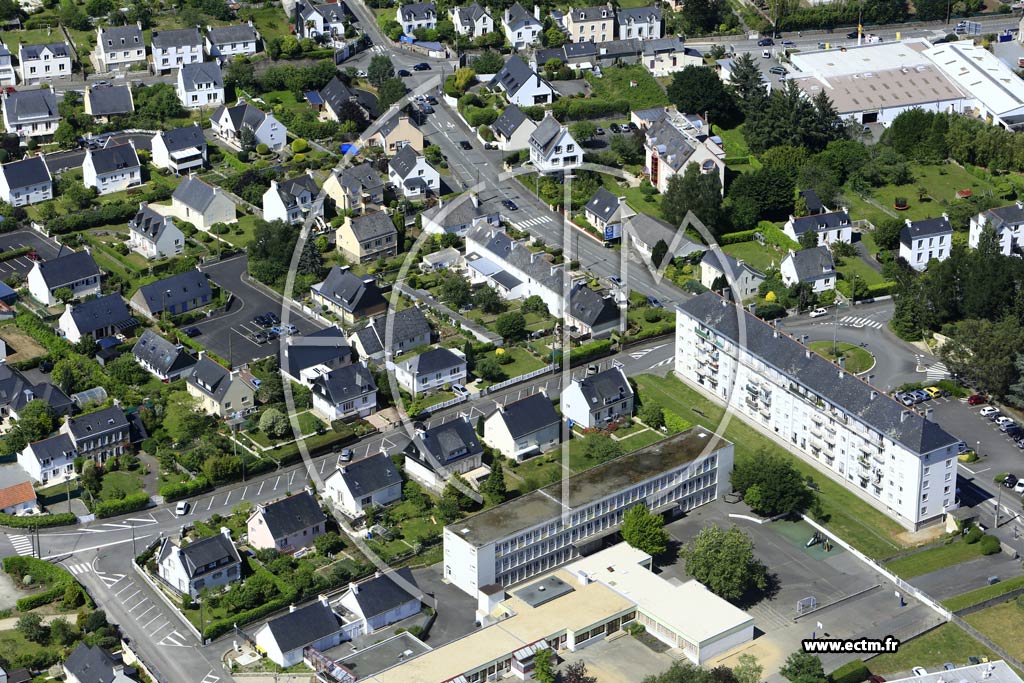 Photo arienne de Quimperl (Kersquine)
