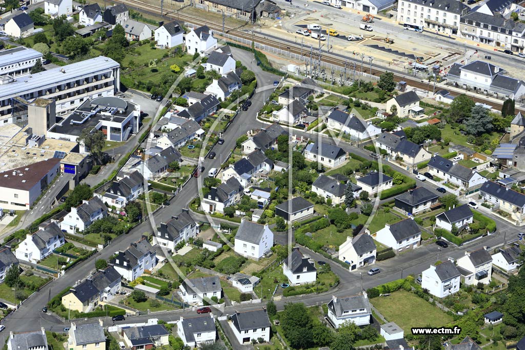 Photo arienne de Quimperl (la Villeneuve)