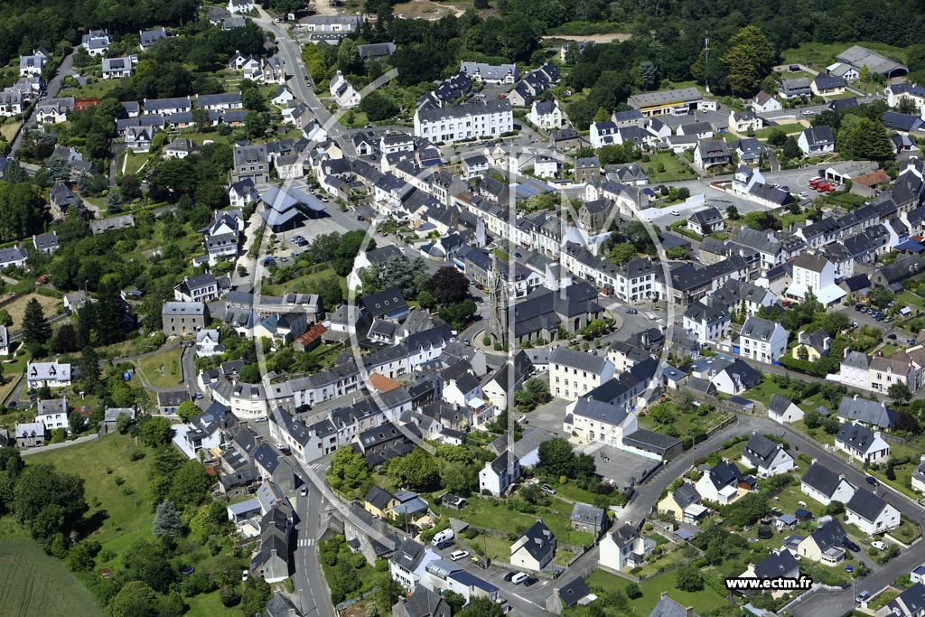 Photo arienne de Riec-sur-Blon (Centre)