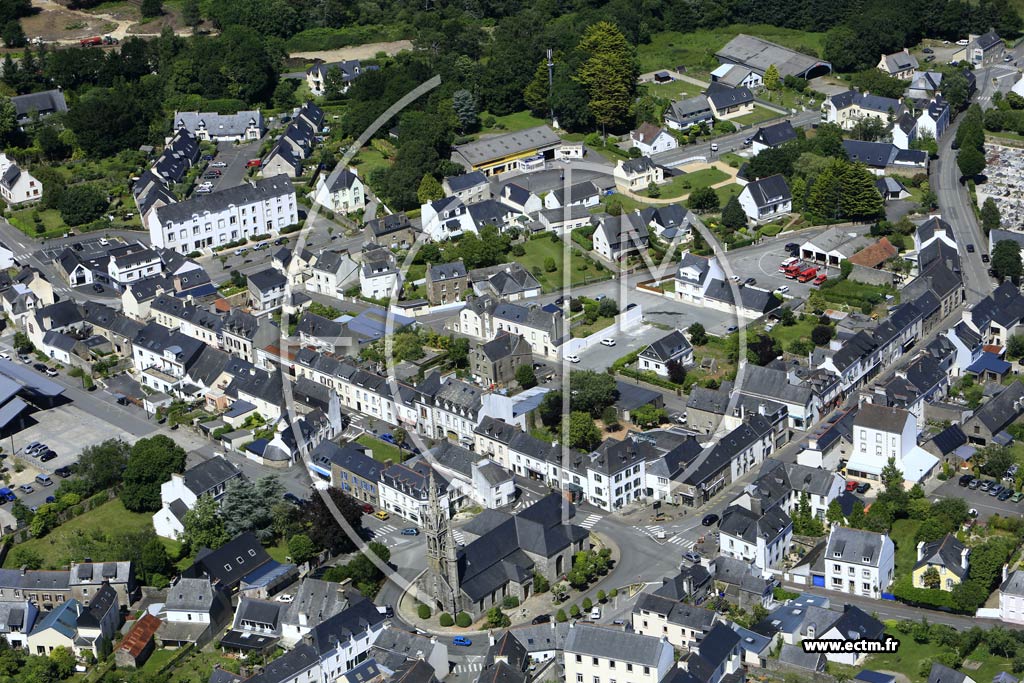 Photo arienne de Riec-sur-Blon (Centre)