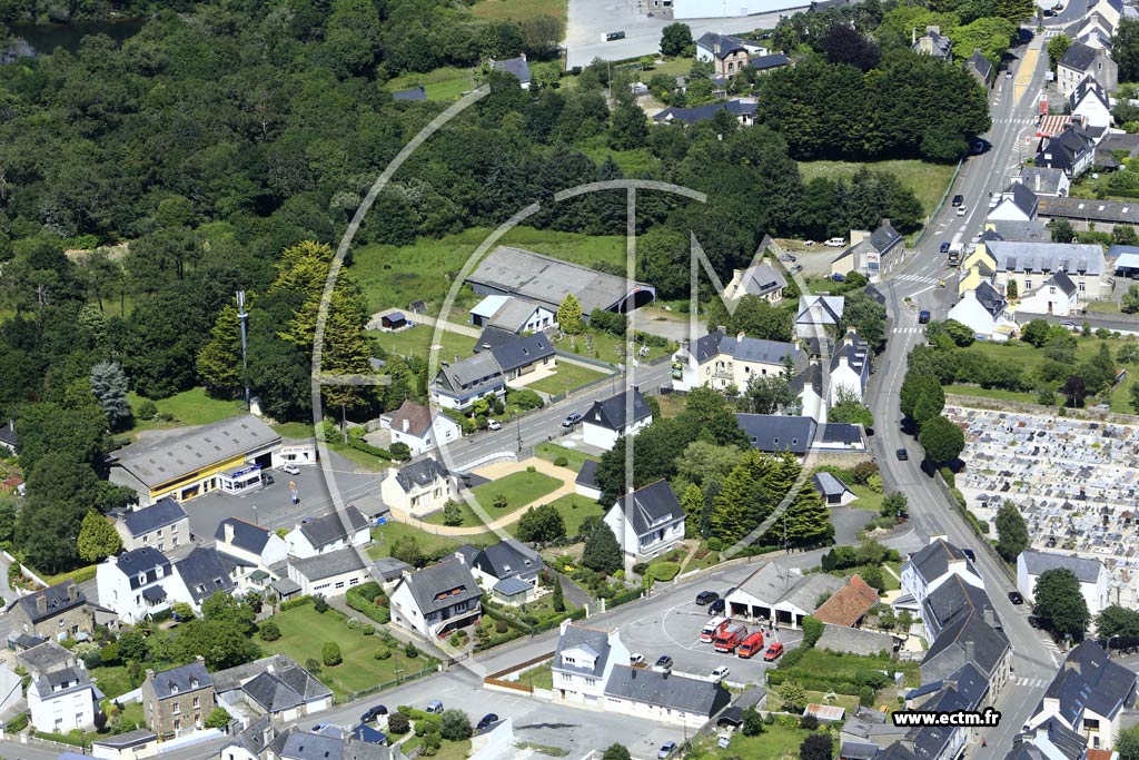 Photo arienne de Riec-sur-Blon (Centre)