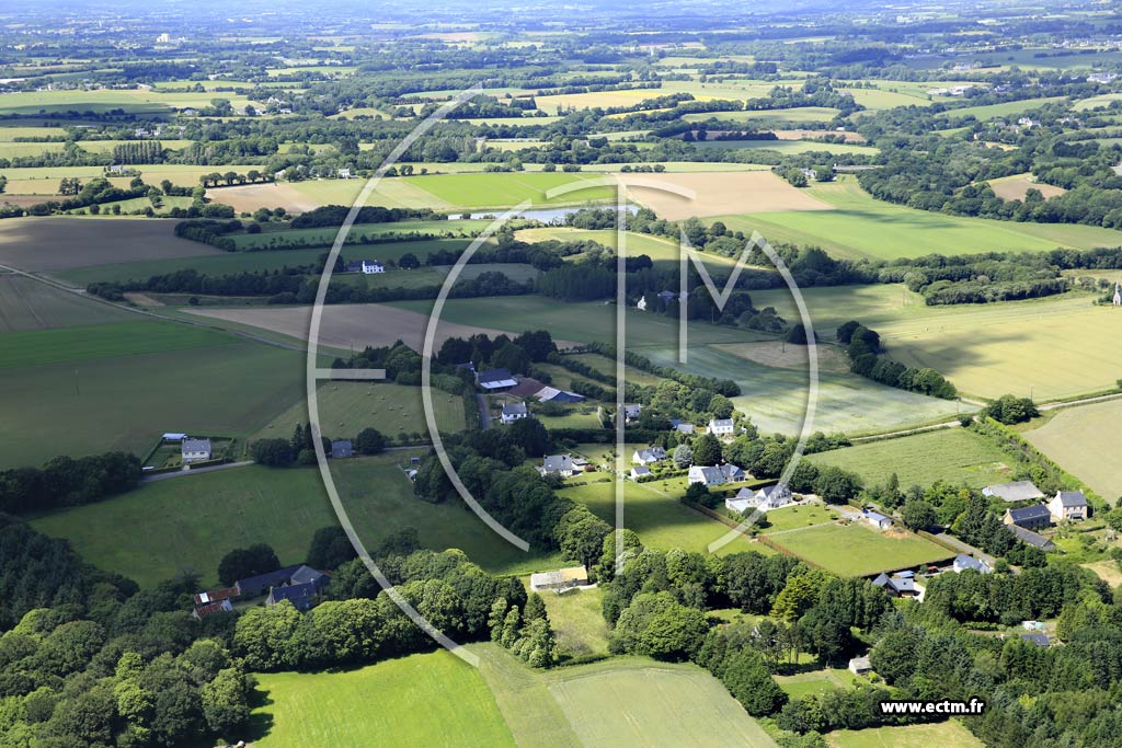 Photo arienne de Riec-sur-Blon (Kernaviner - le Budou)