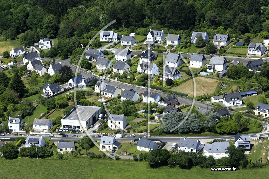 Photo arienne de Riec-sur-Blon (Ouest)