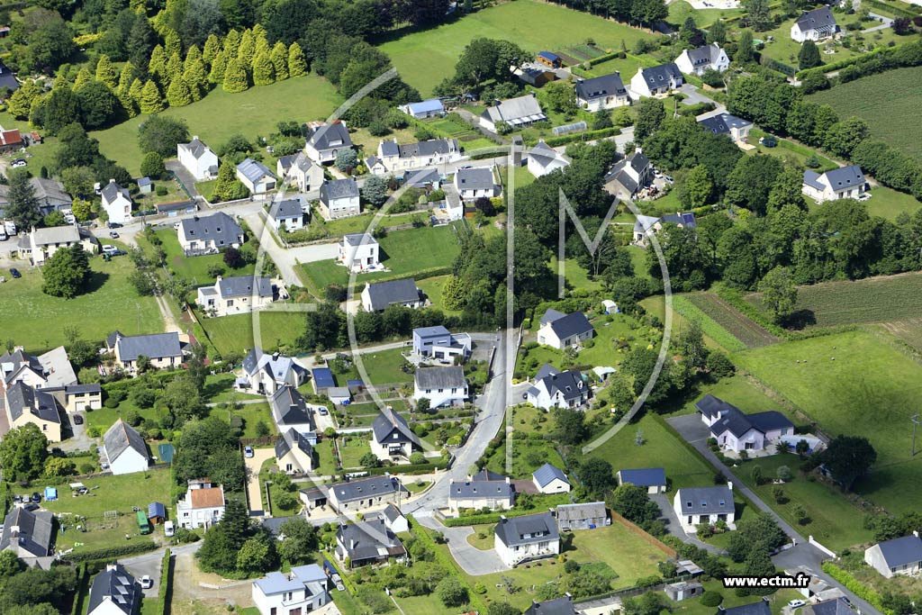 Photo arienne de Trmven (Moulin d'Or)