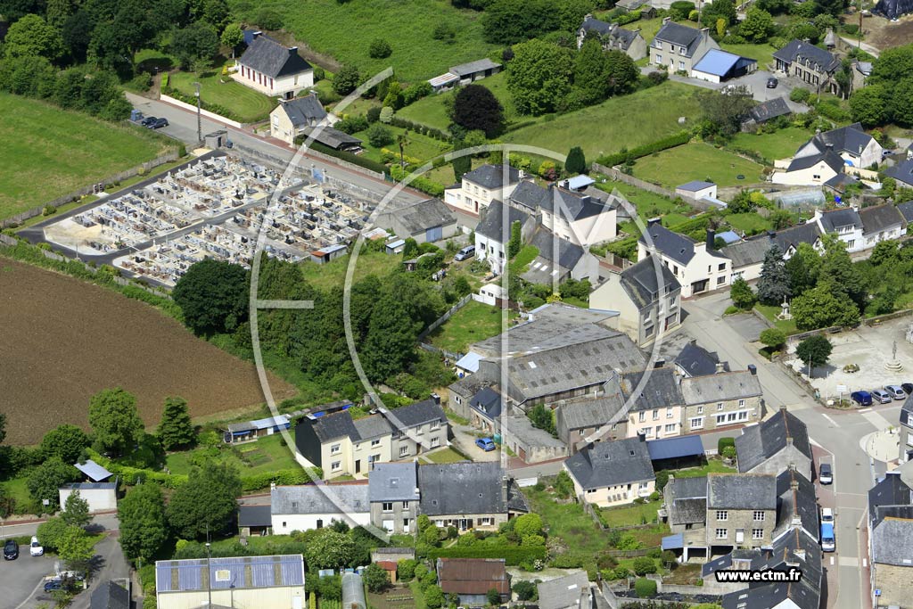 Photo arienne de Leuhan