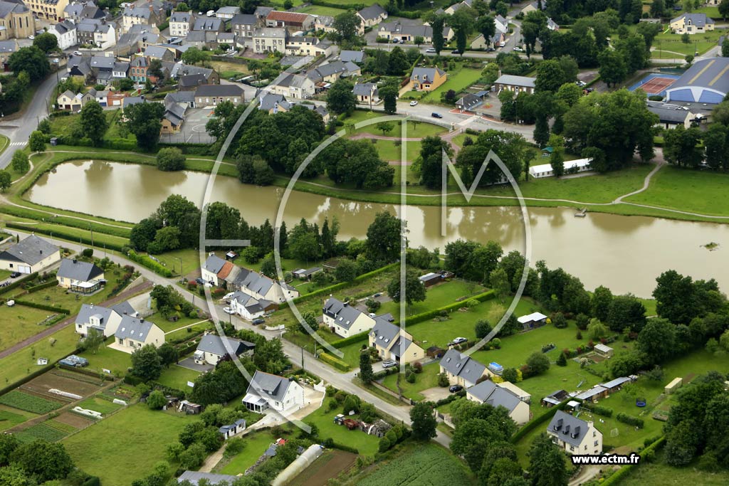 Photo arienne de Campnac