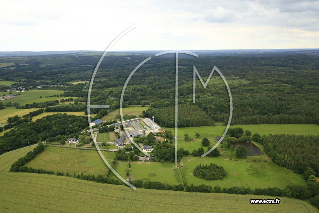 Photo arienne de Campnac (Brambelay)
