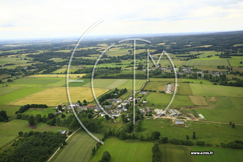 Photo arienne de Campnac (Ferdonnant)
