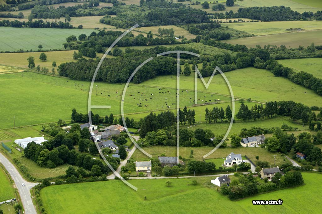 Photo arienne de Campnac (le Quily)