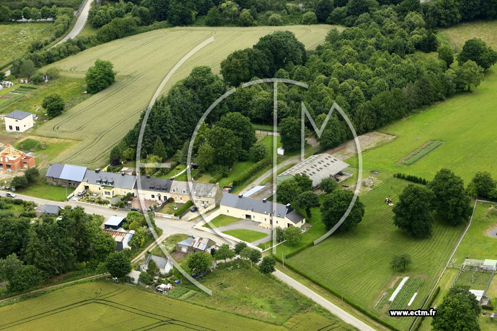 Photo arienne de Campnac (les Touche Allaire)