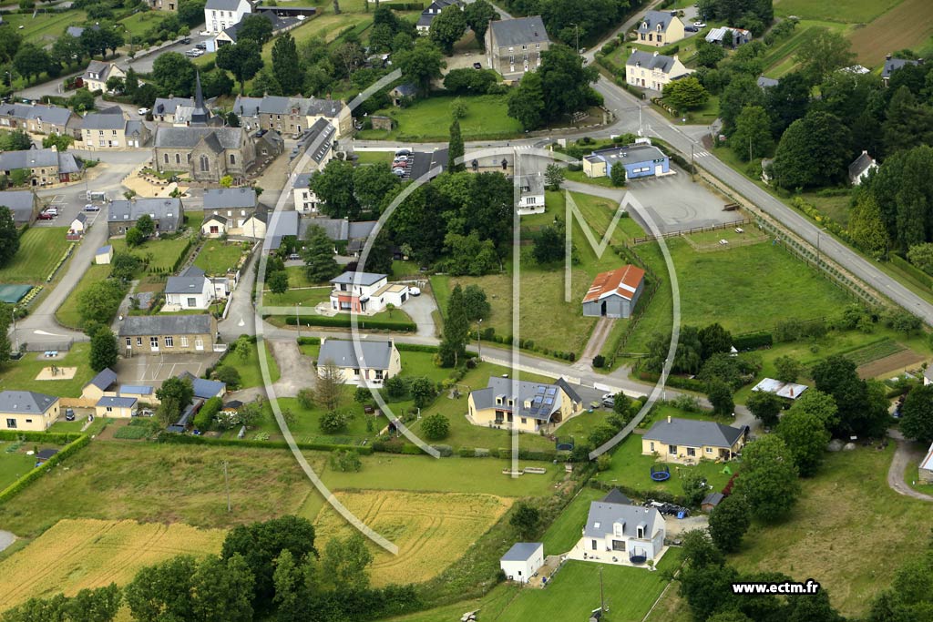 Photo arienne de Monterrein
