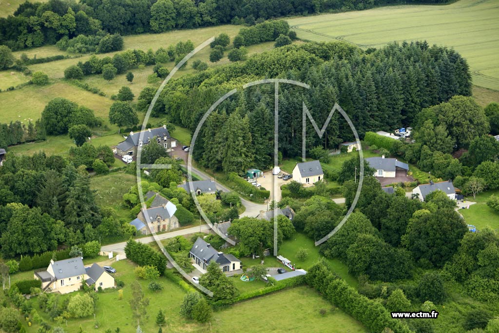 Photo arienne de Plormel (la Ville Gourio)