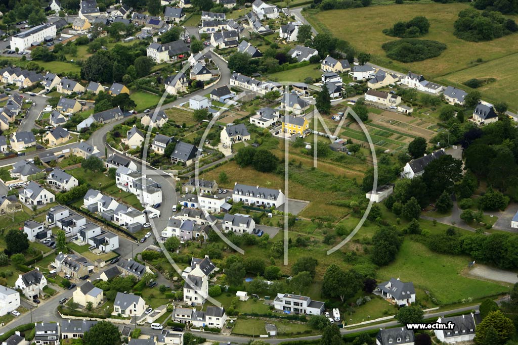 Photo arienne de Lanester (Saint-Gunal)