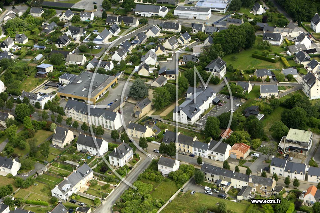 Photo arienne de Pont-Scorff