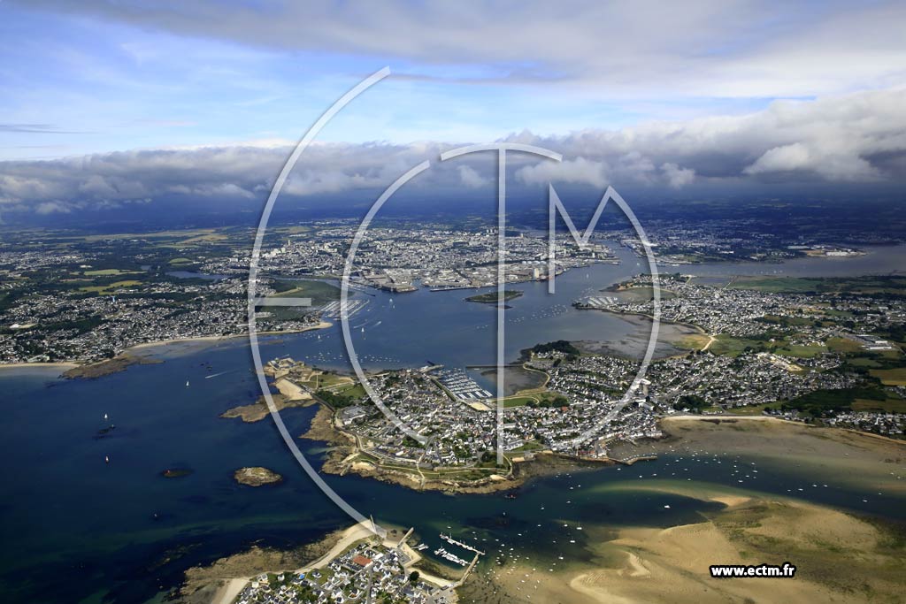 Photo arienne de Port-Louis