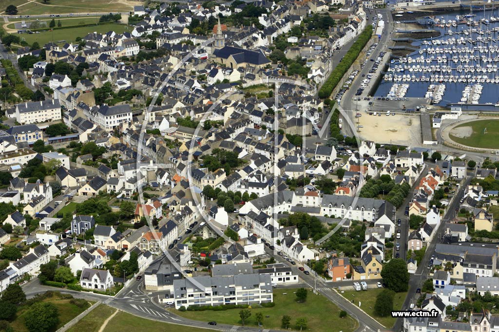 Photo arienne de Port-Louis