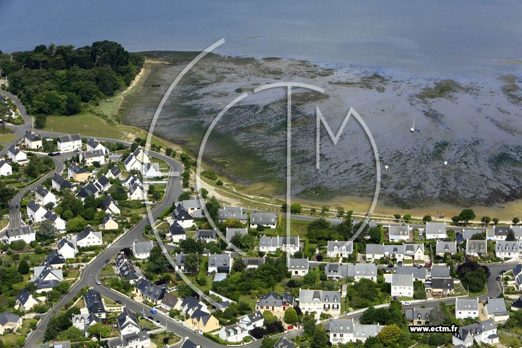 Photo arienne de Port-Louis (Kerbel)