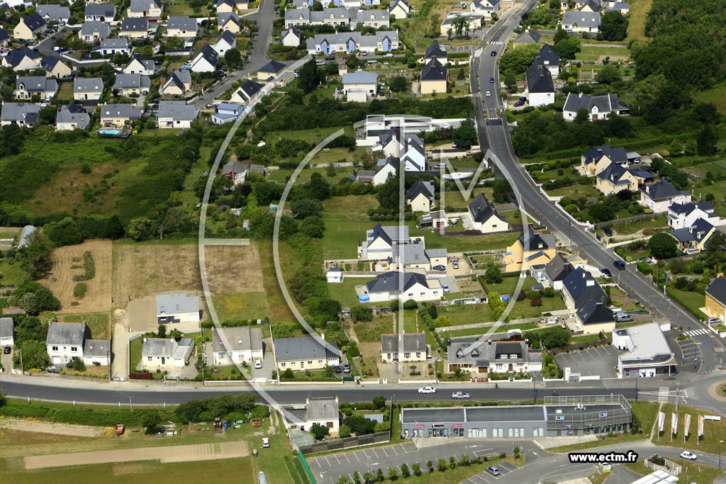 Photo arienne de Riantec (Bellevue du Loc'H)