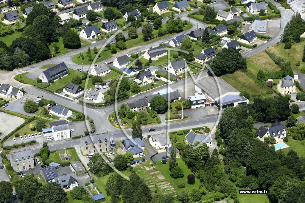 Photo arienne de Allaire